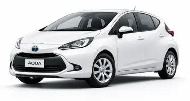 Toyota Aqua Hybrid Car Rental Zurich Airport